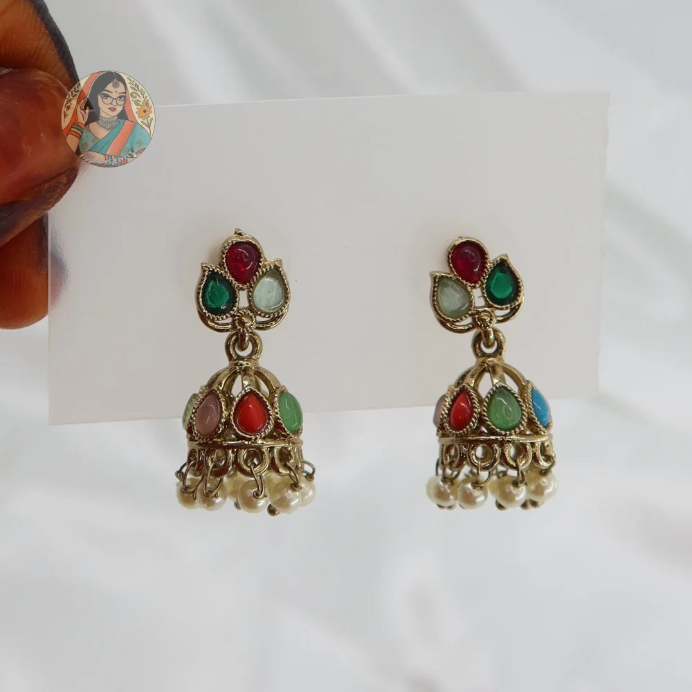 Preity Mini Jhumki - Multicolor