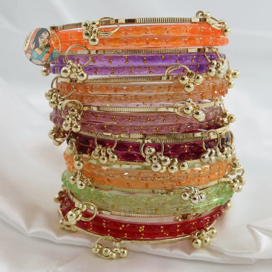 Prem - Kashmiri Glass Bangle Set
