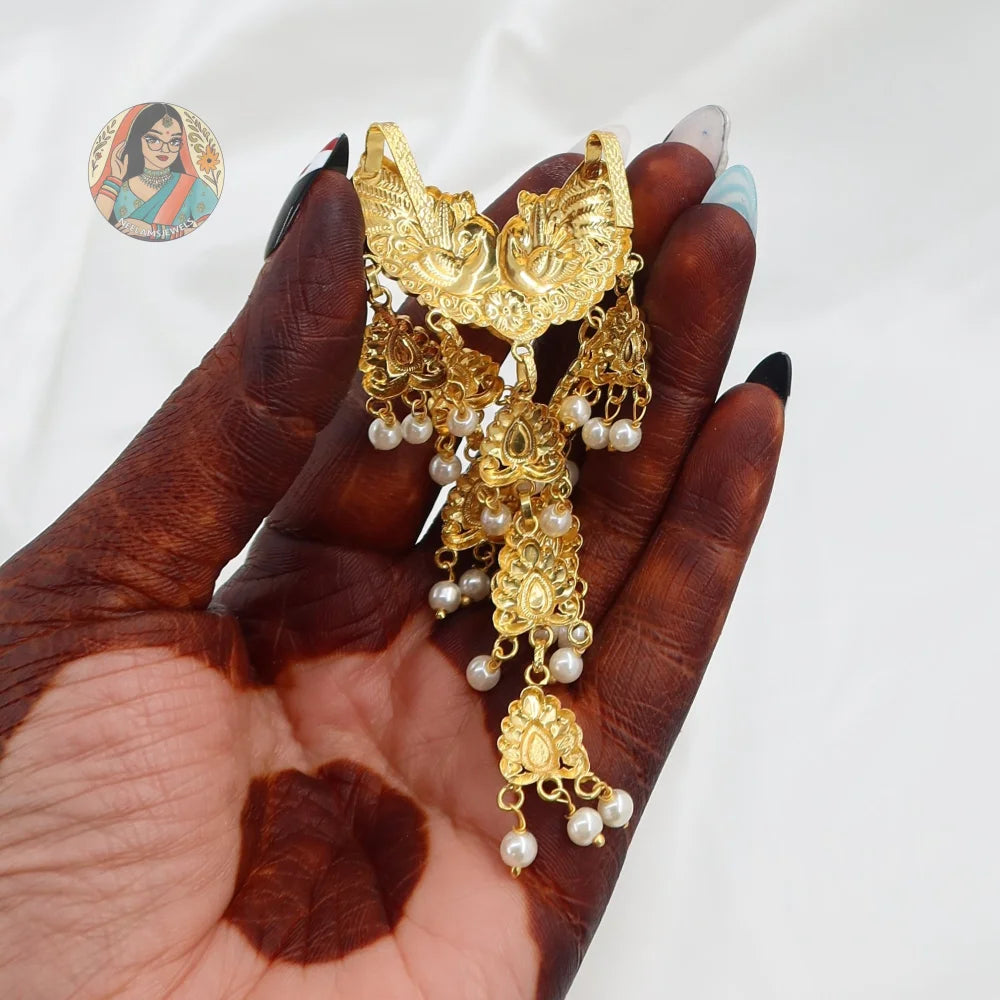 Priya - Panjabi Gold Hair Pins