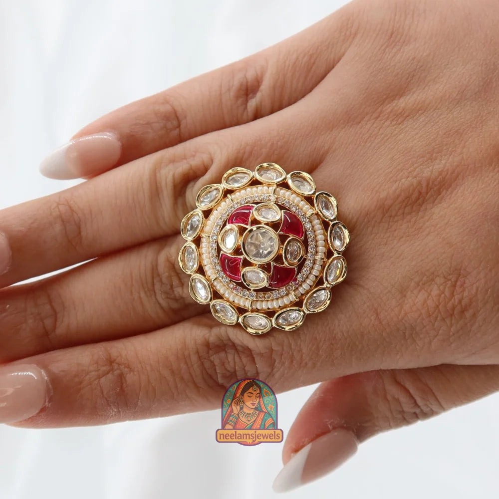 Rangmahal Ring Pink