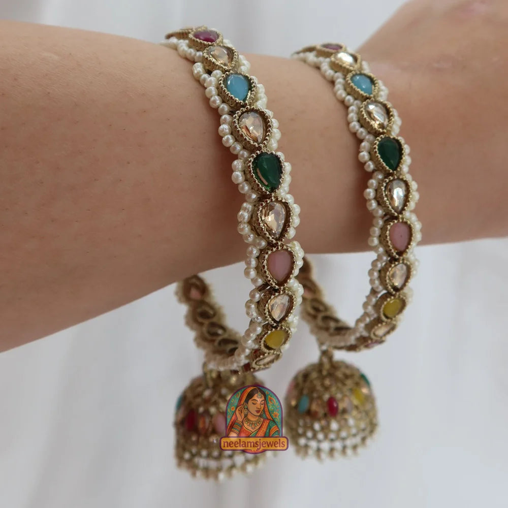 Rangmala Jhumka Bangles