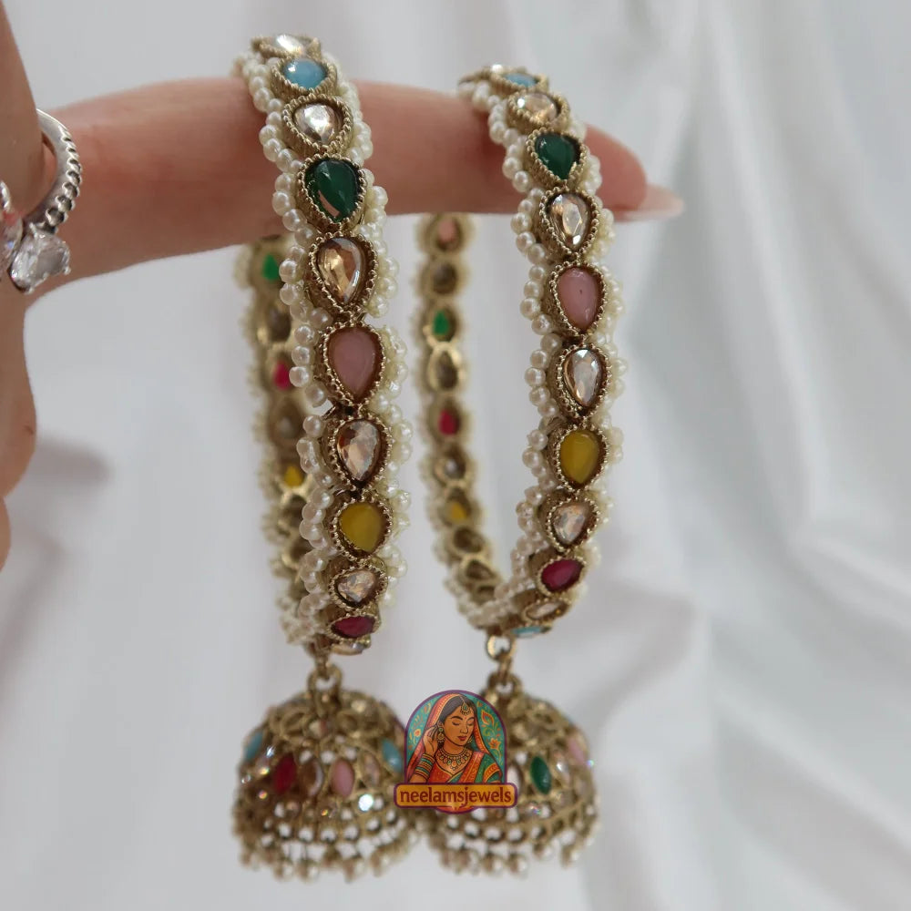 Rangmala Jhumka Bangles