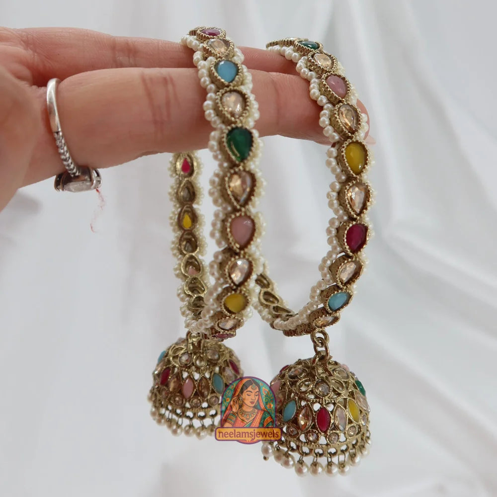 Rangmala Jhumka Bangles