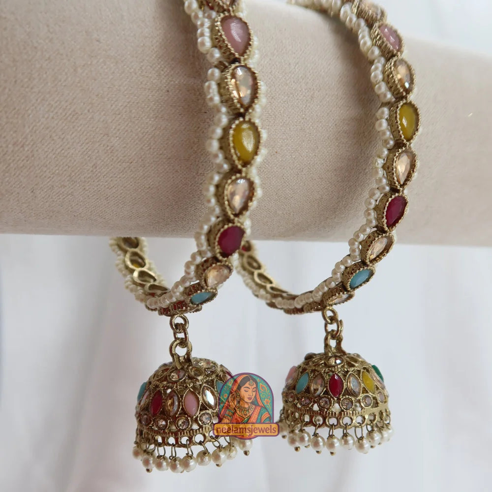 Rangmala Jhumka Bangles