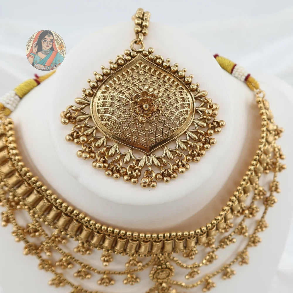 Rani Gold Necklace Set