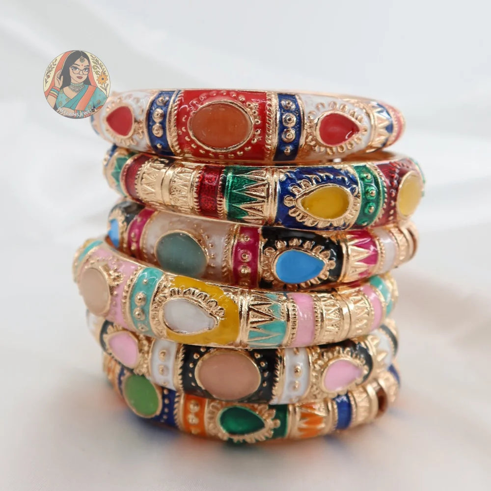 Rani Kada - Enamel Bangle