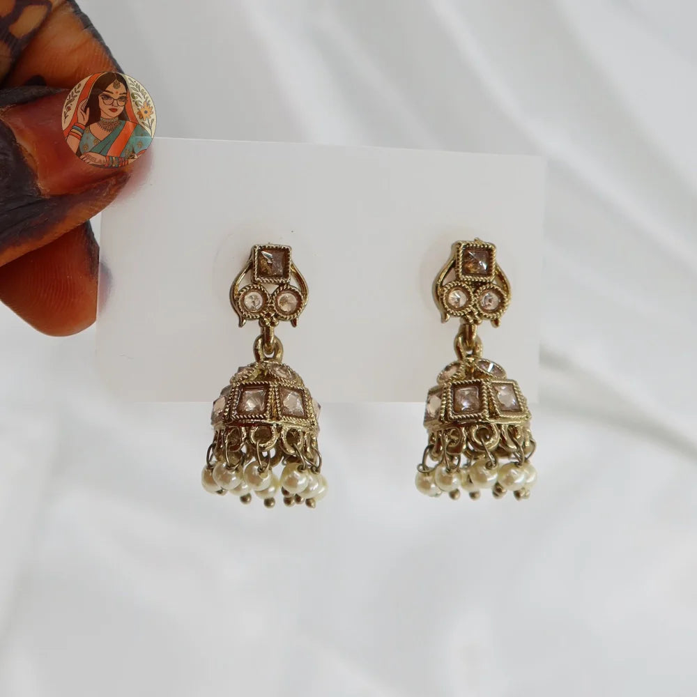 Rani Mini Jhumki - Champagne