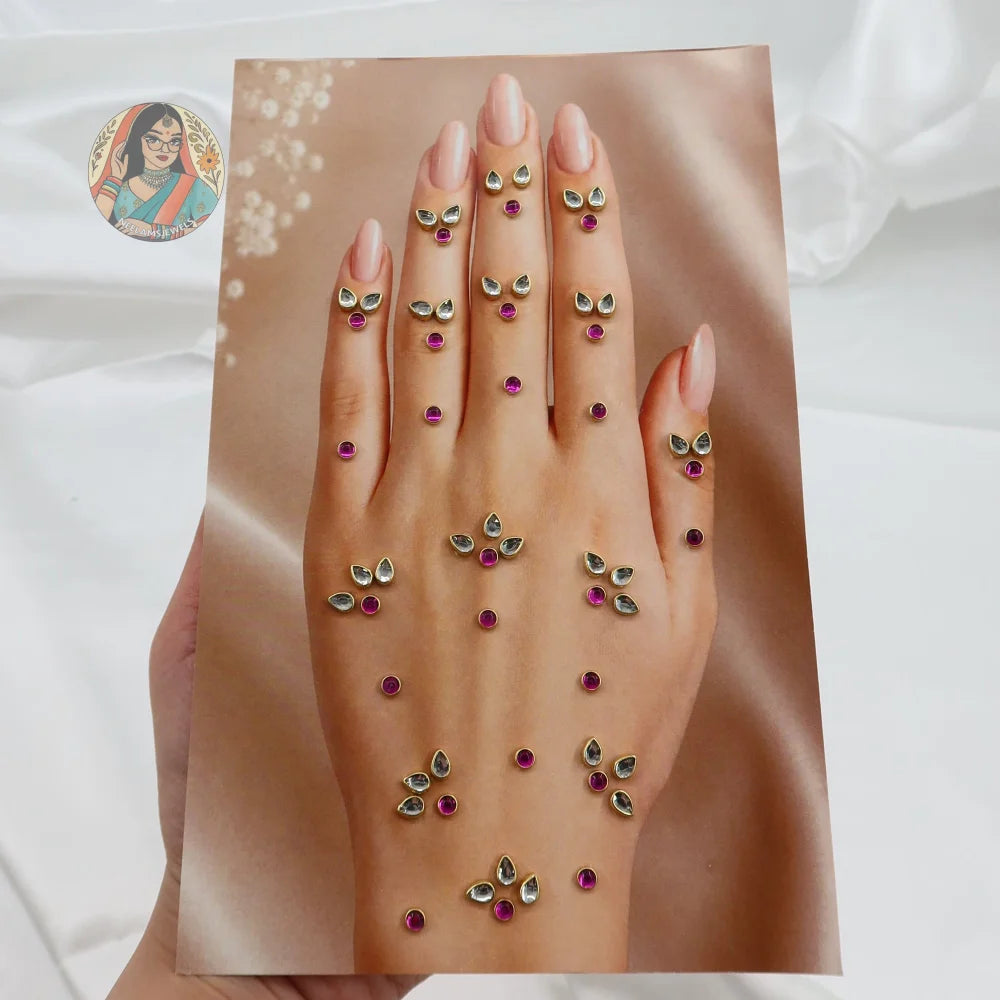 Rasha - Mehndi Stickers - B