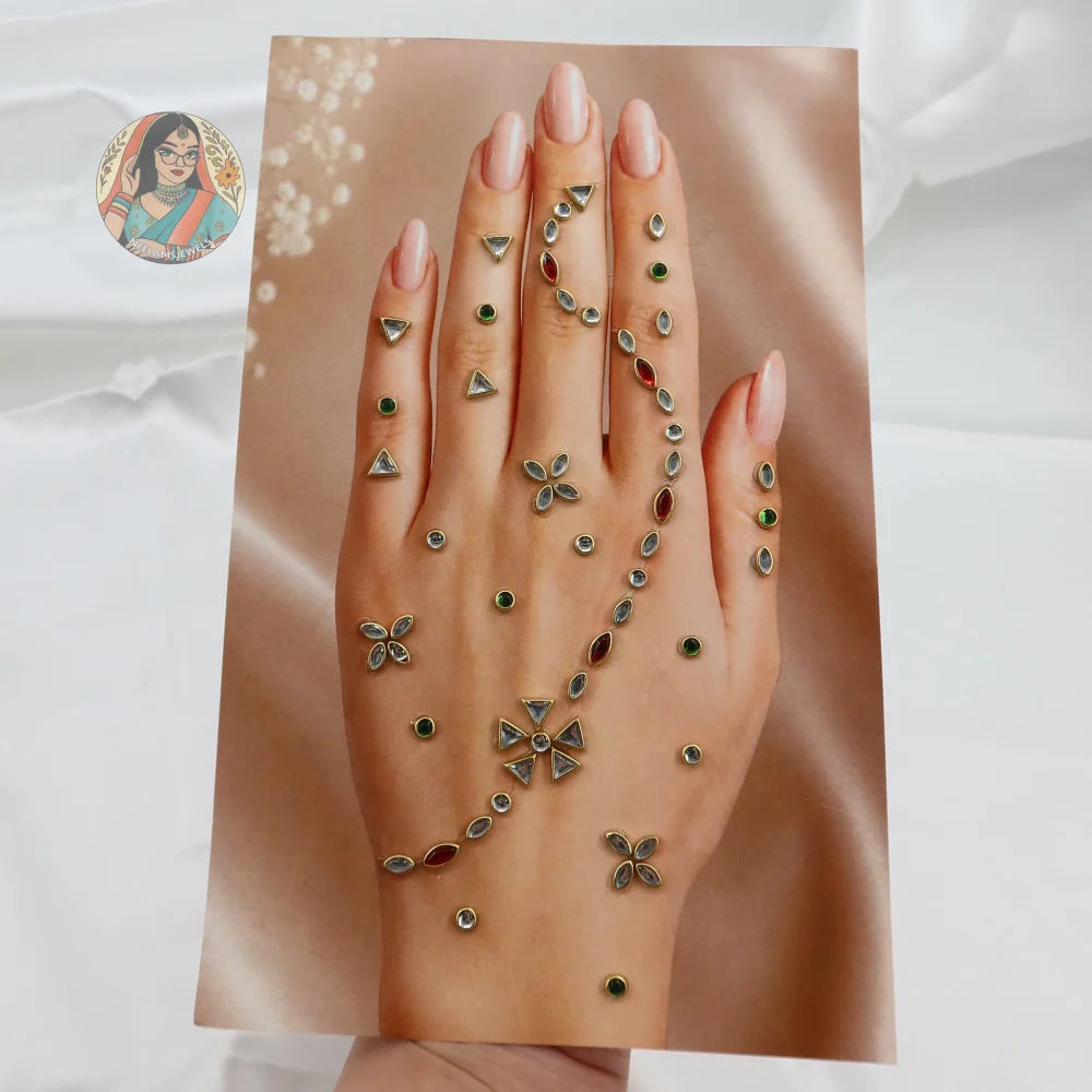 Raveena - Mehndi Stickers - A