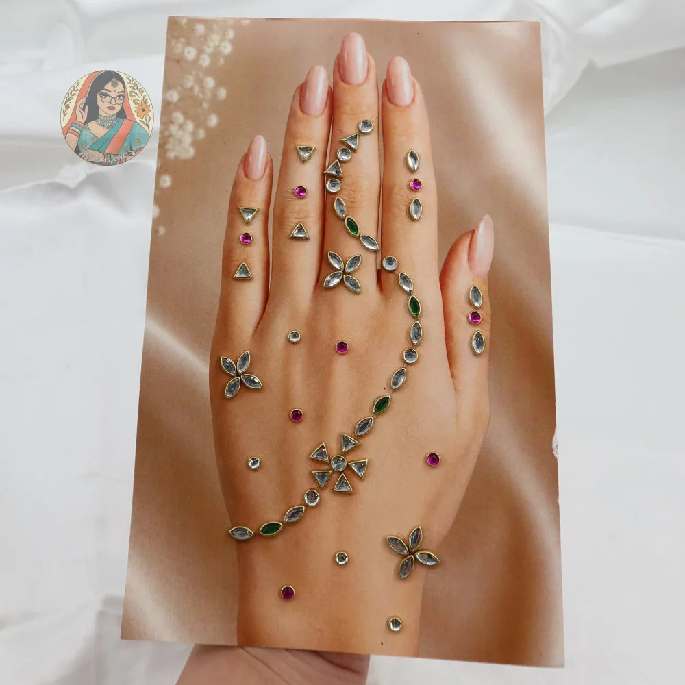 Raveena - Mehndi Stickers - B
