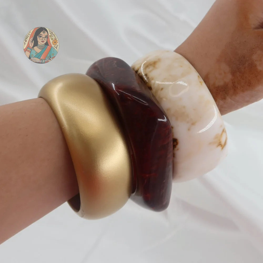 Ritika Resin Bangle Stack
