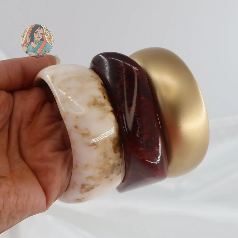 Ritika Resin Bangle Stack