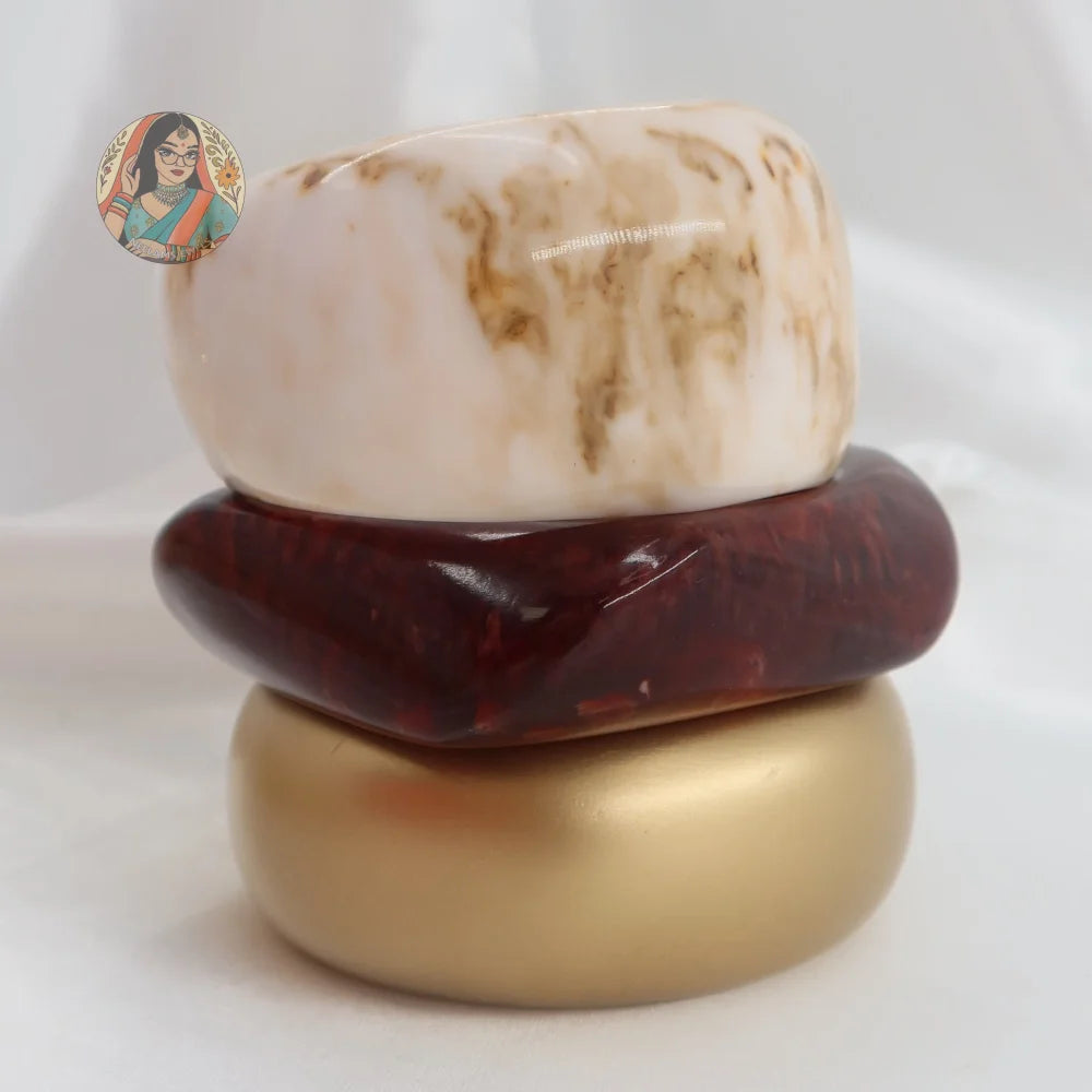 Ritika Resin Bangle Stack