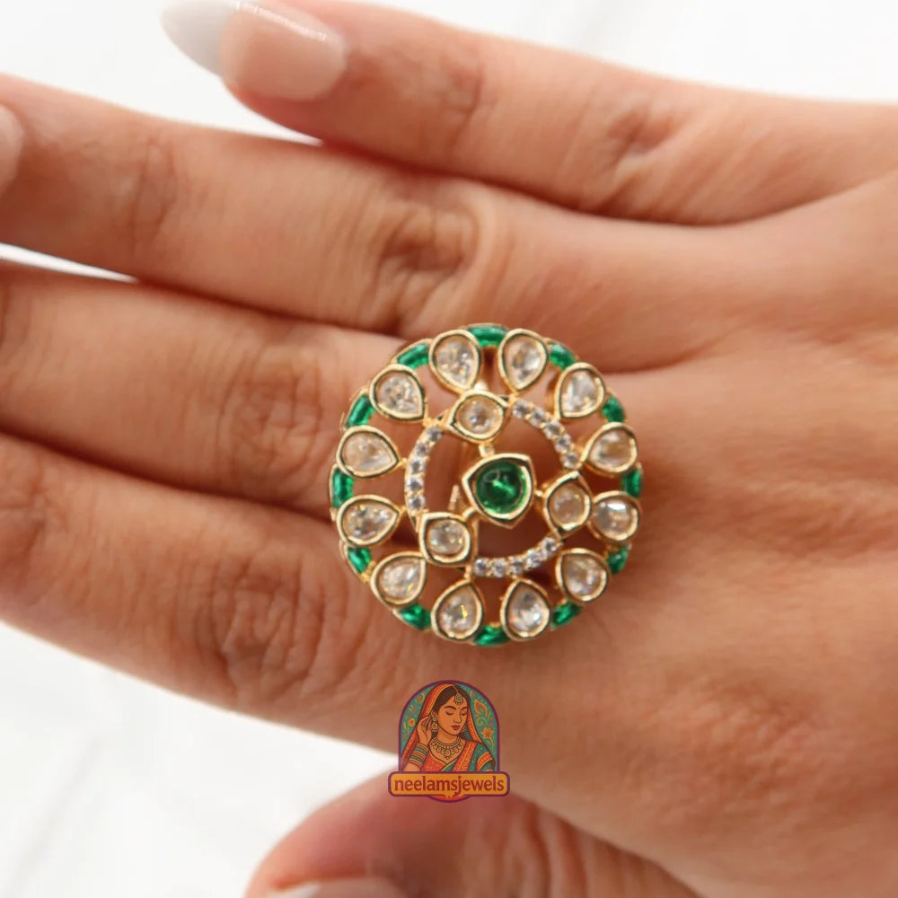 Riwaayat Round Ring Green