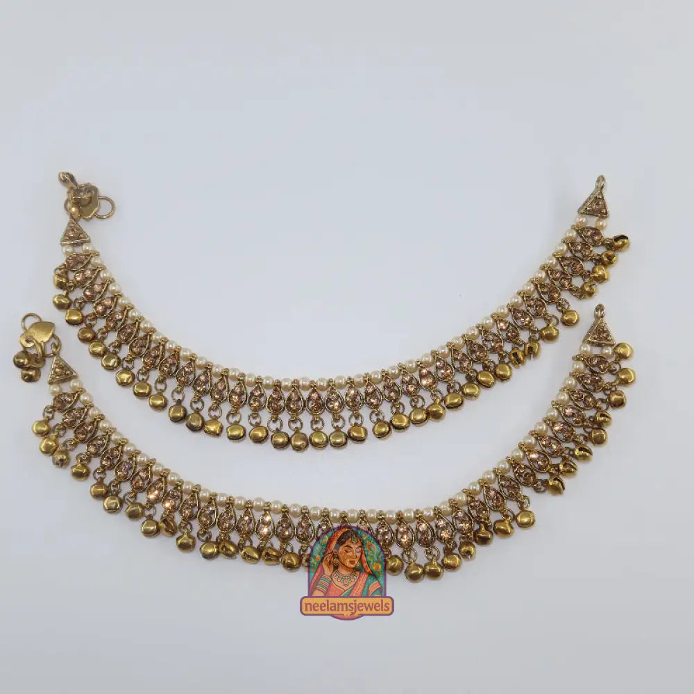 Royal Gold Pearl Payal