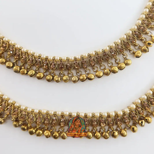 Royal Gold Pearl Payal