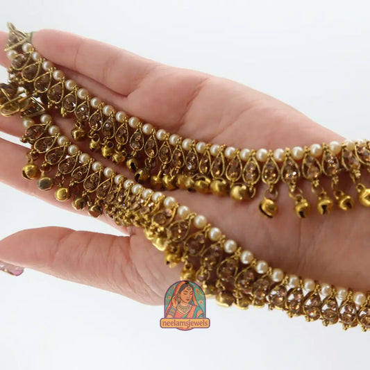 Royal Gold Pearl Payal