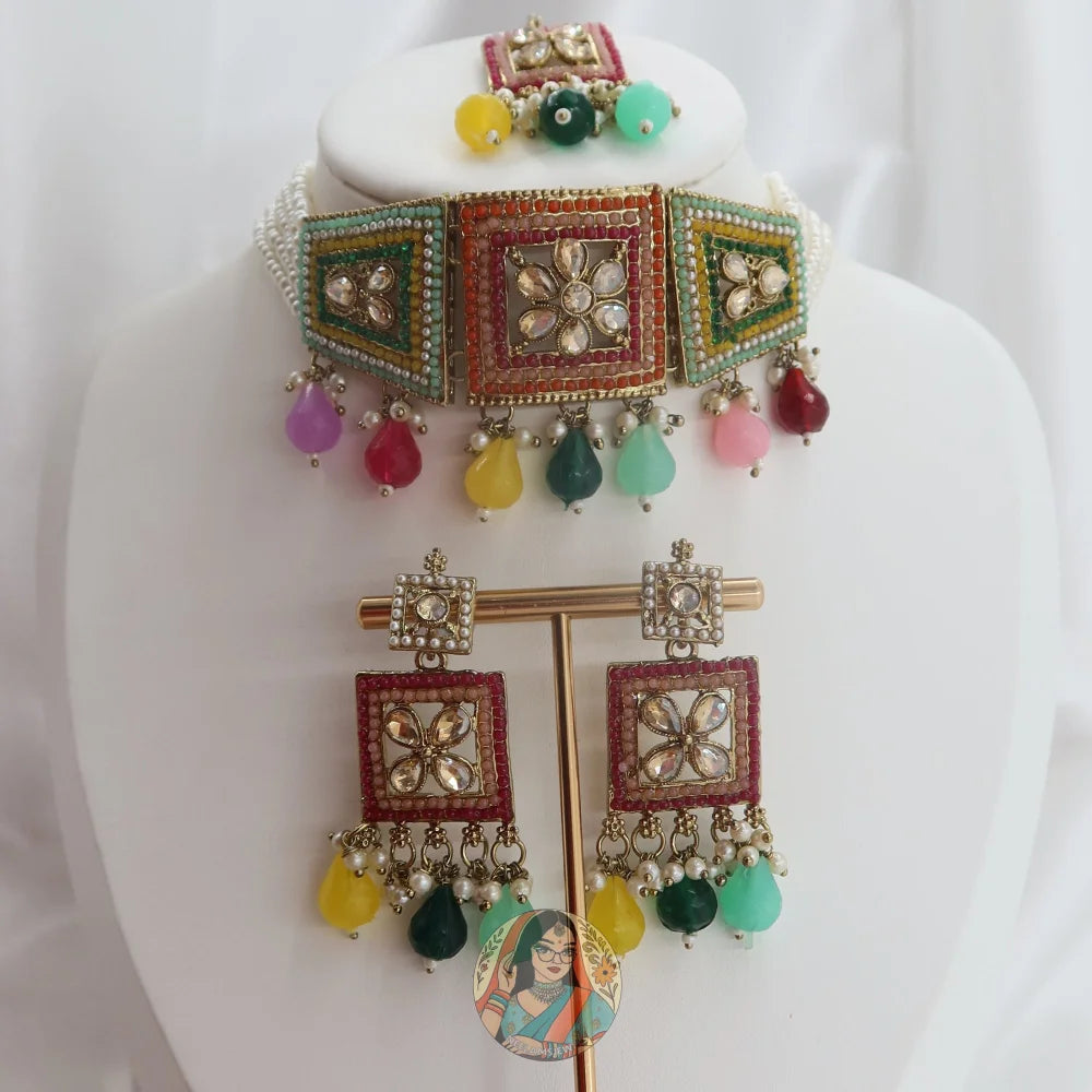 Sachini Necklace Set (Multi)