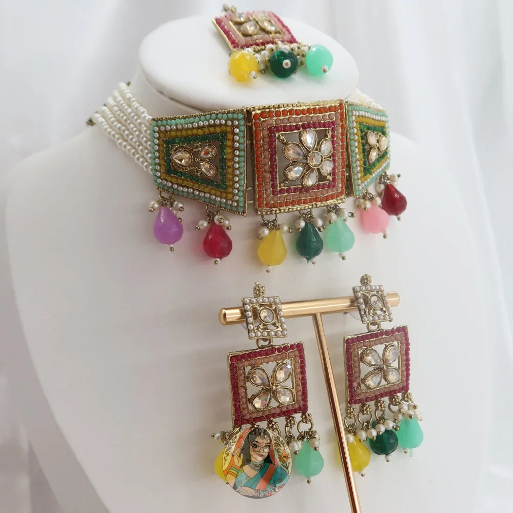Sachini Necklace Set (Multi)