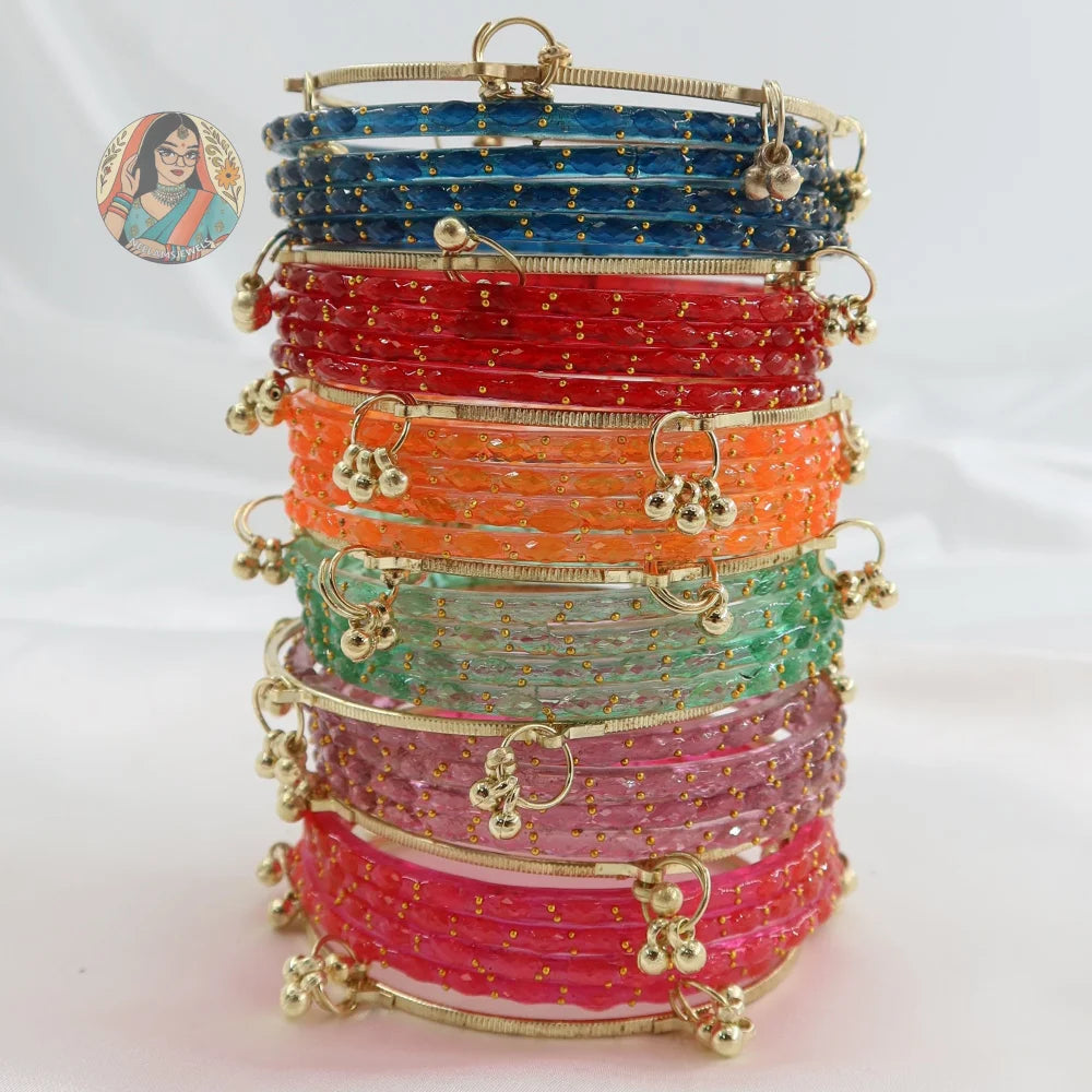 Sadhna - Kashmiri Glass Bangle Set