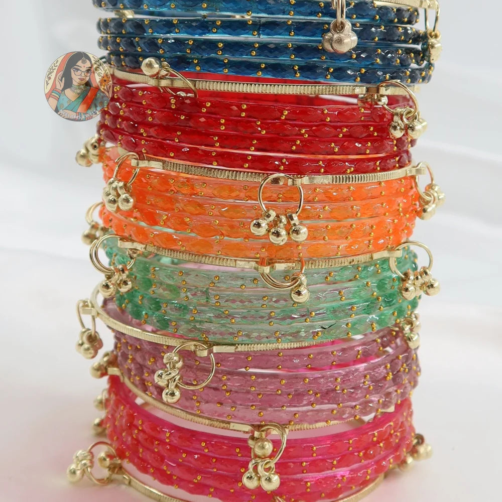 Sadhna - Kashmiri Glass Bangle Set
