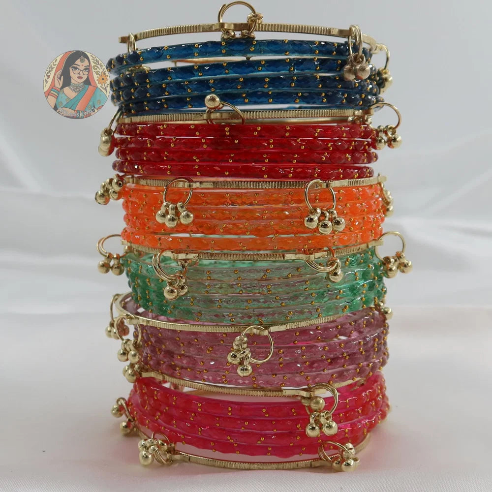 Sadhna - Kashmiri Glass Bangle Set