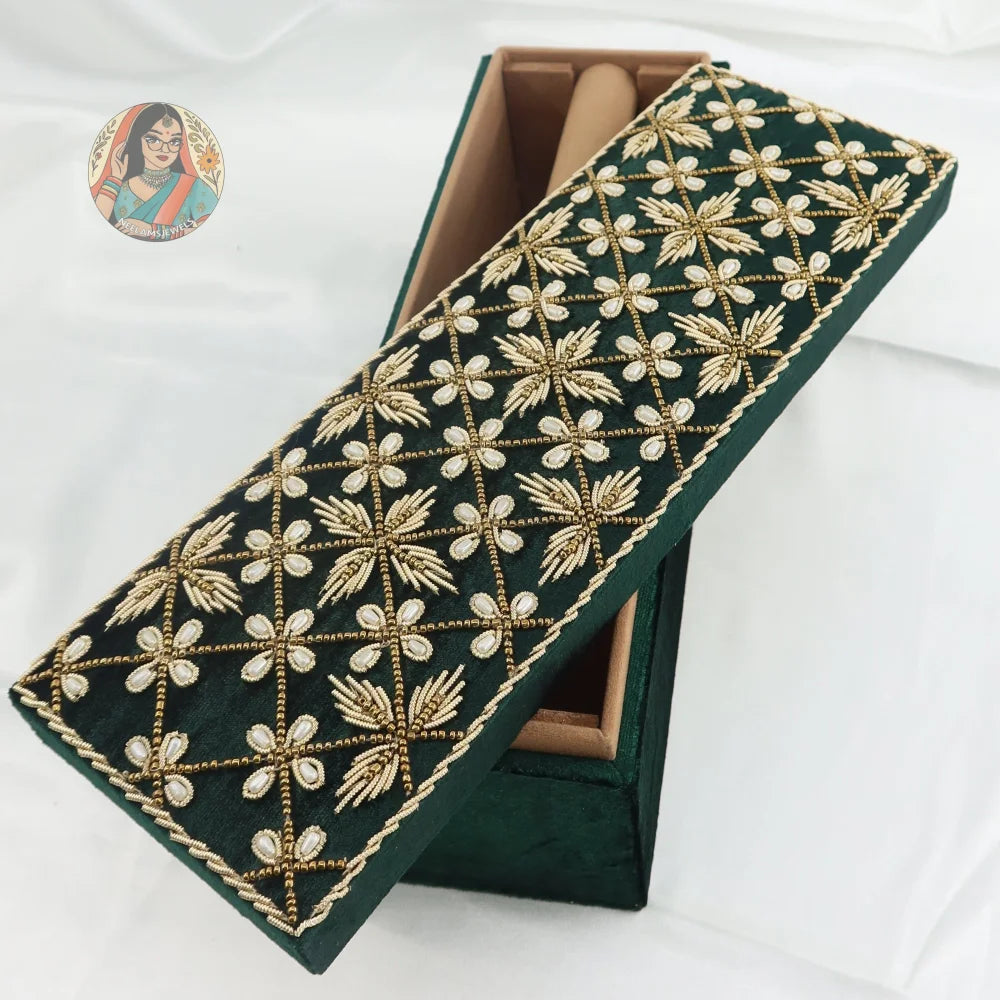 Sahibaa Bangle Organizer - Green