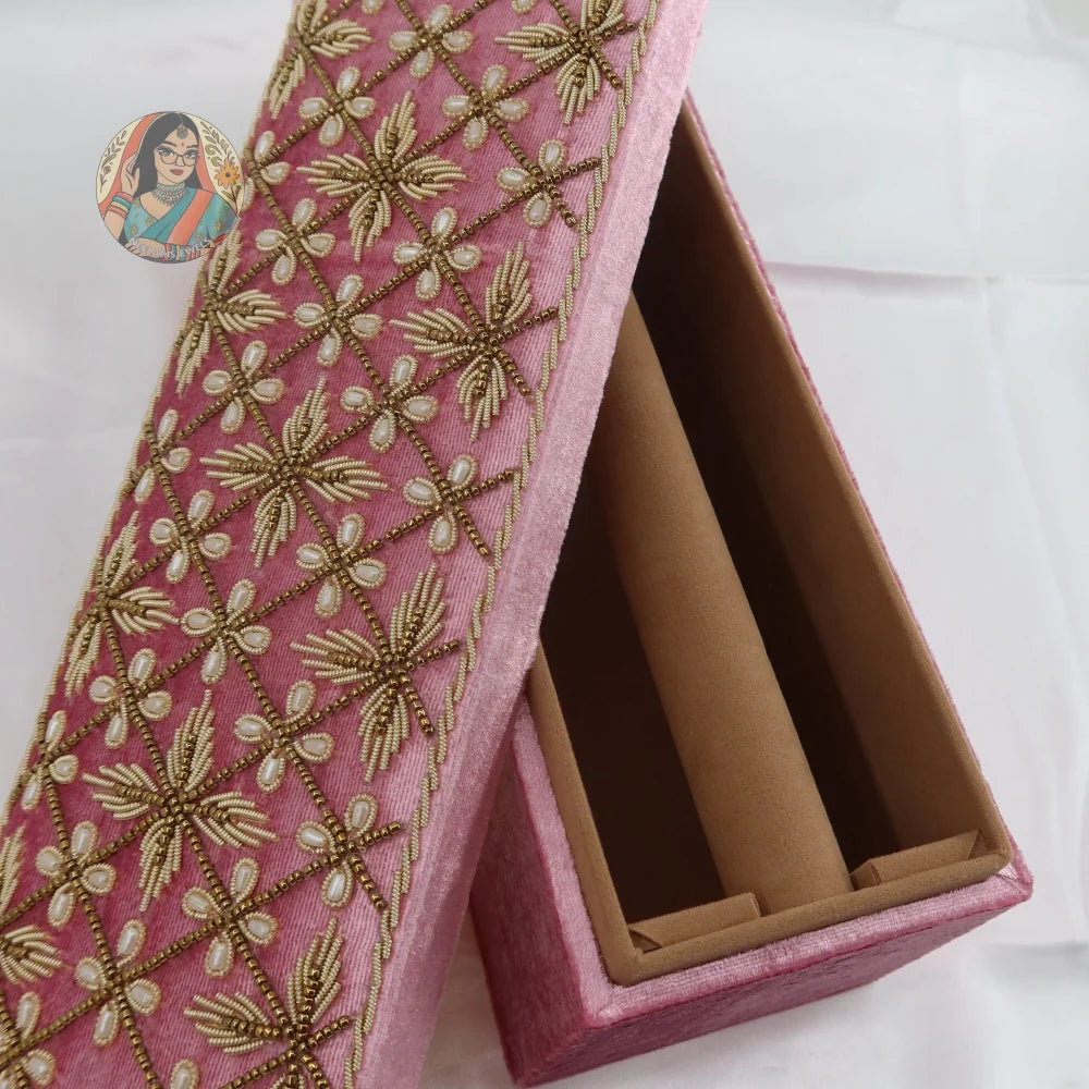 Sahibaa Bangle Organizer - Pink