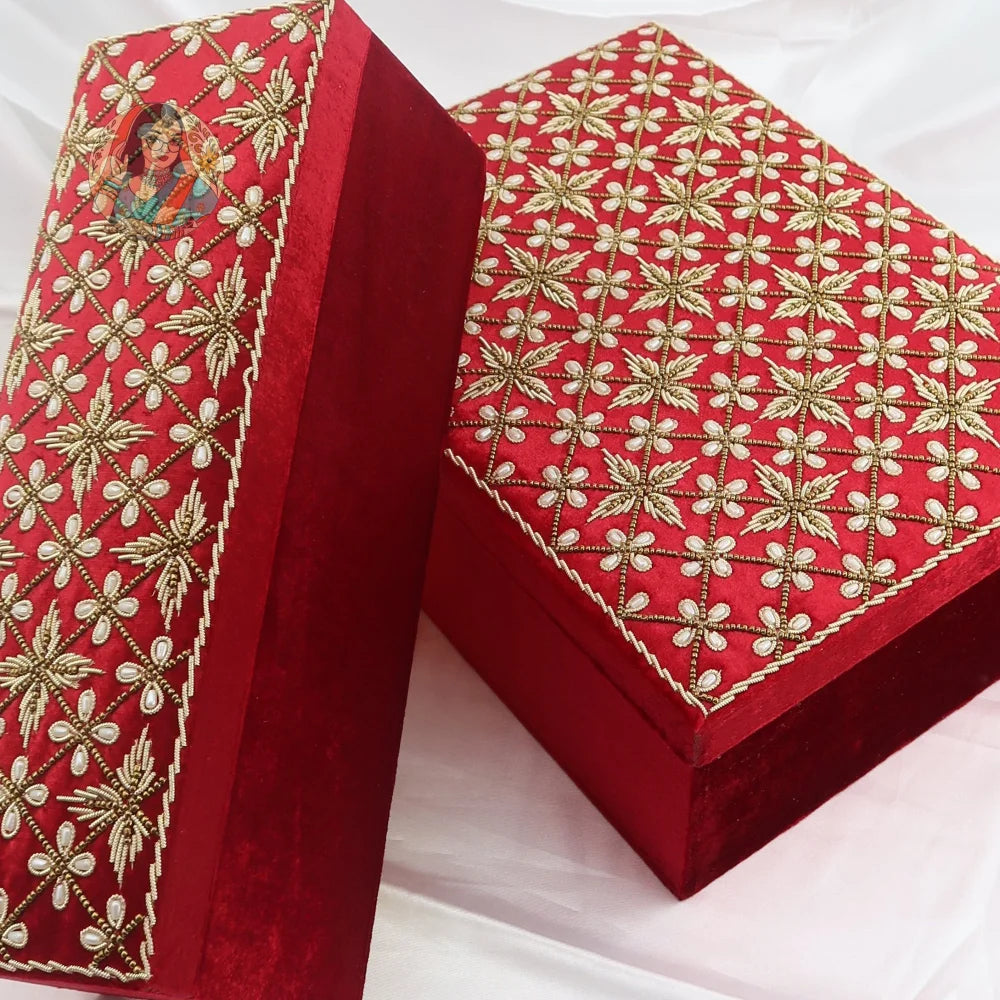 Sahibaa Bangle Organizer - Red