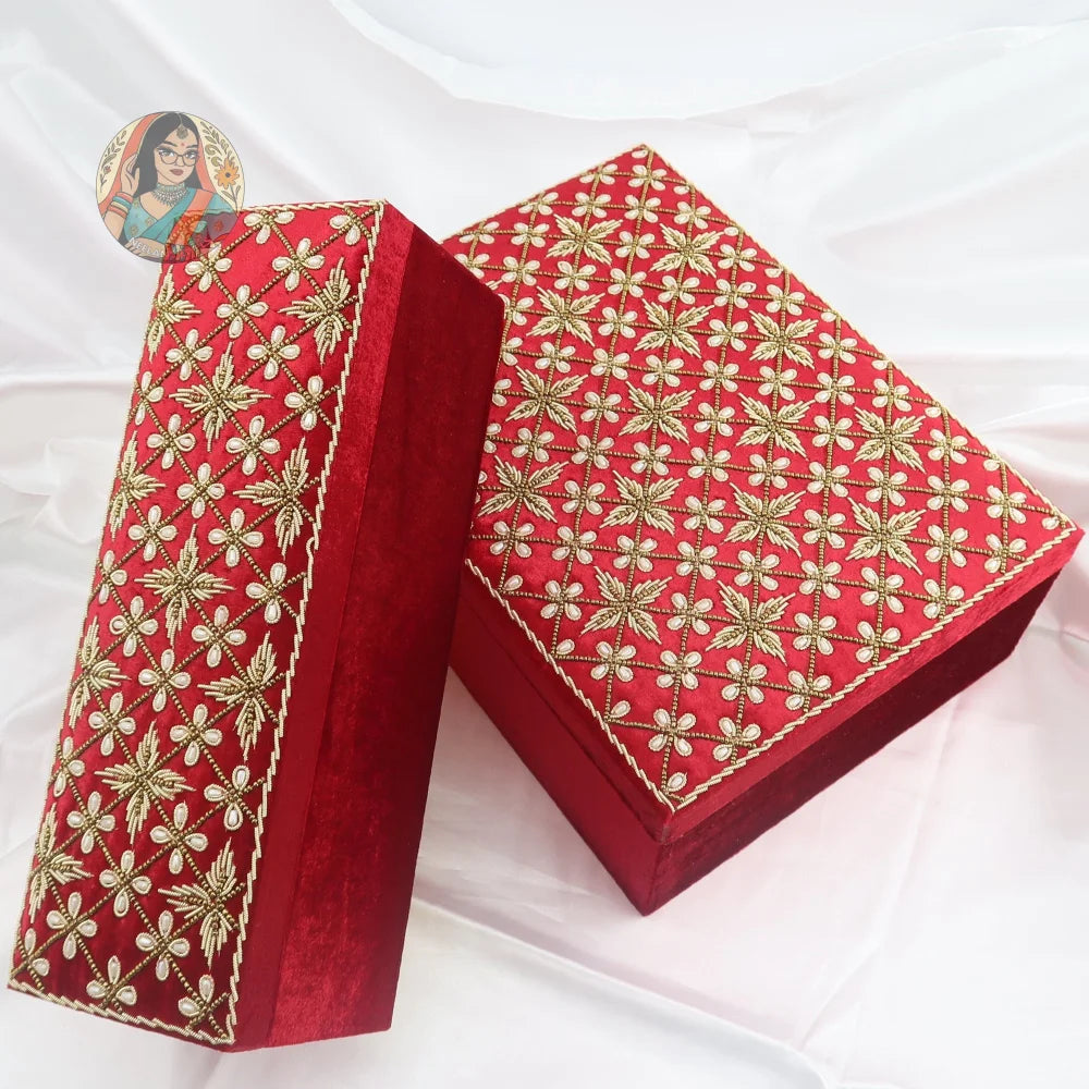 Sahibaa Bangle Organizer - Red