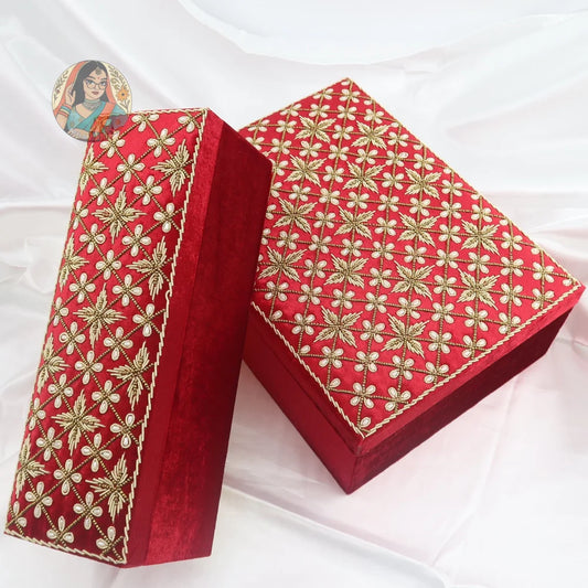 Sahibaa Bangle Organizer - Red