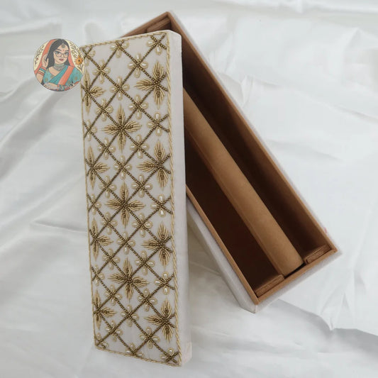 Sahibaa Bangle Organizer - White