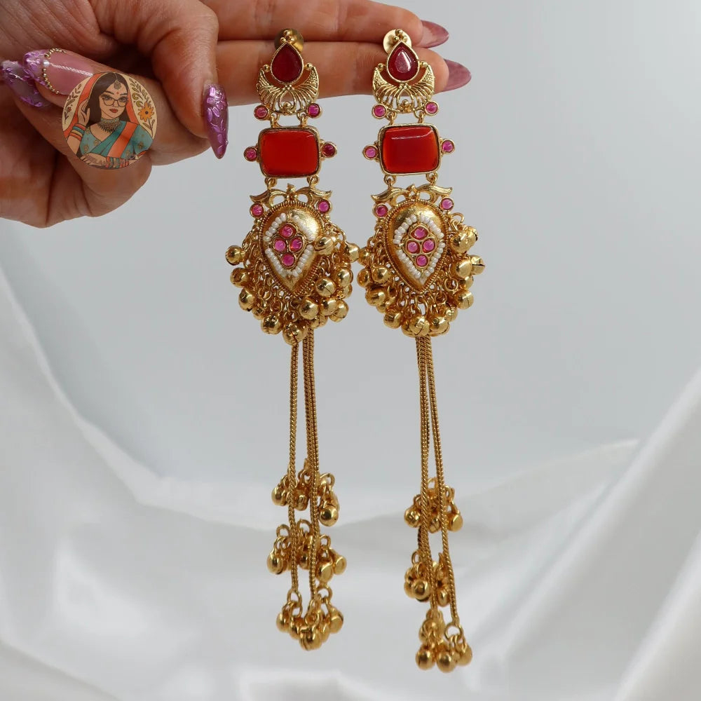 Sakeena Kashmiri Earrings
