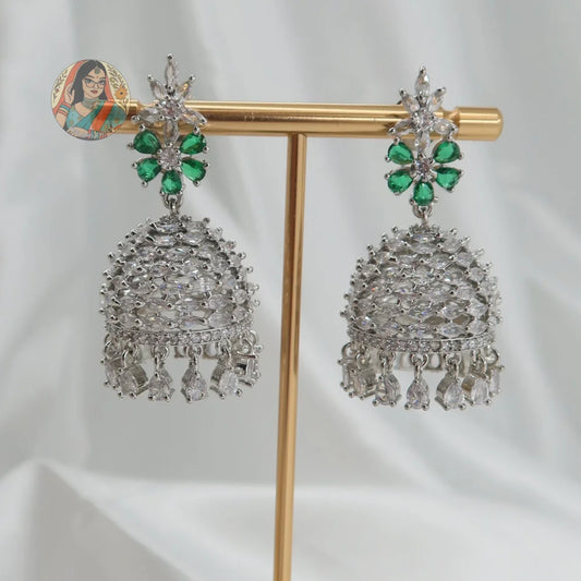 Samaira AD Earrings (Green)