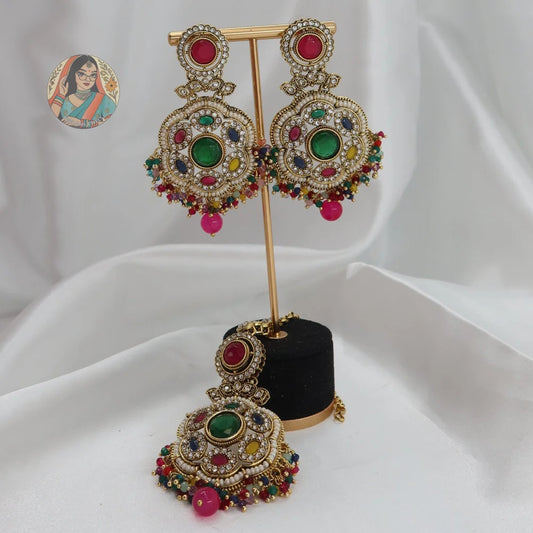 Sanam Jhumka & Tikka Set