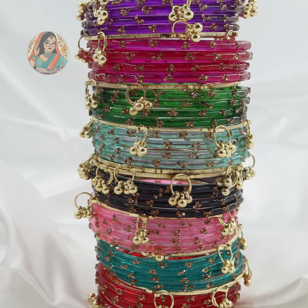 Sangeeta - Kashmiri Glass Bangle Set
