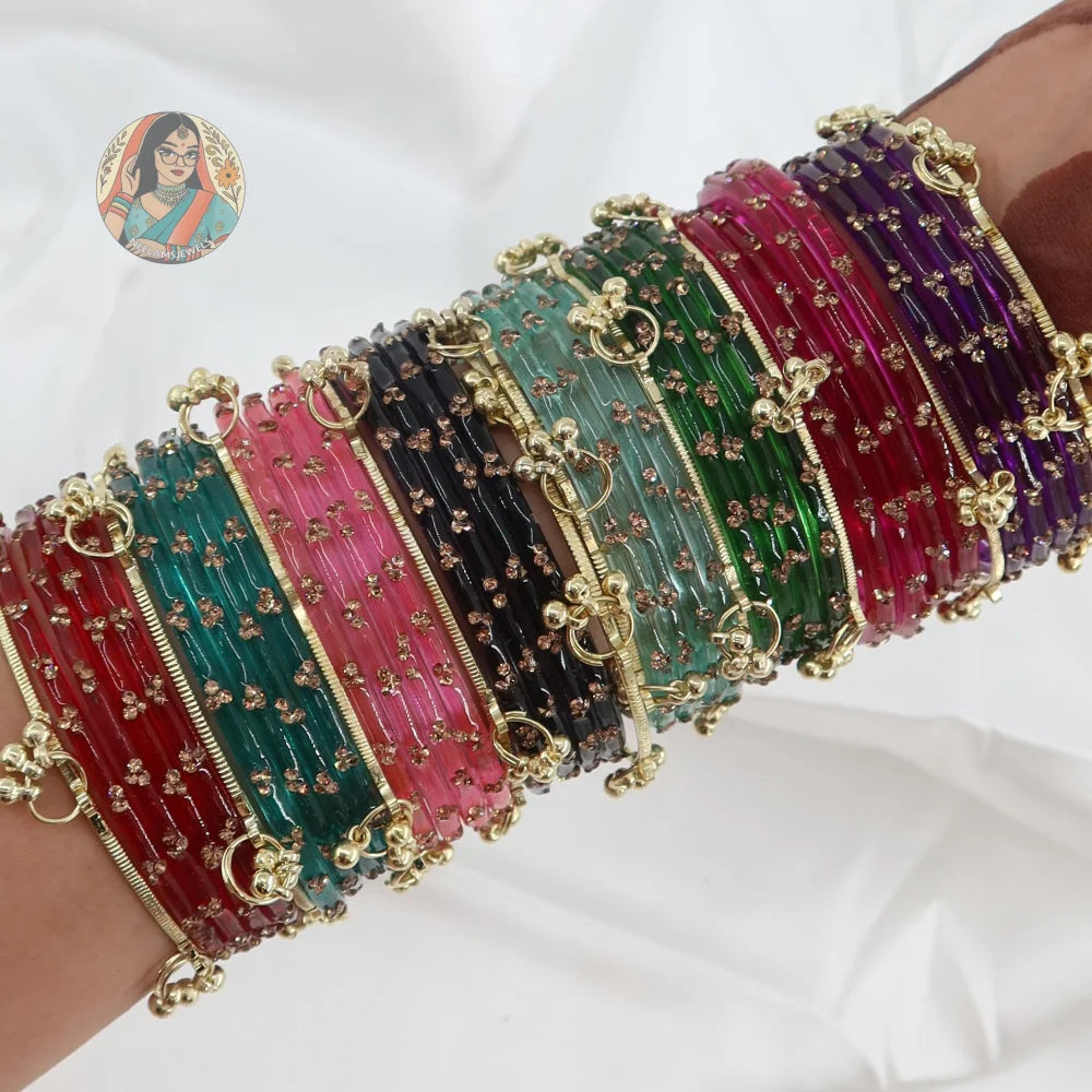 Sangeeta - Kashmiri Glass Bangle Set