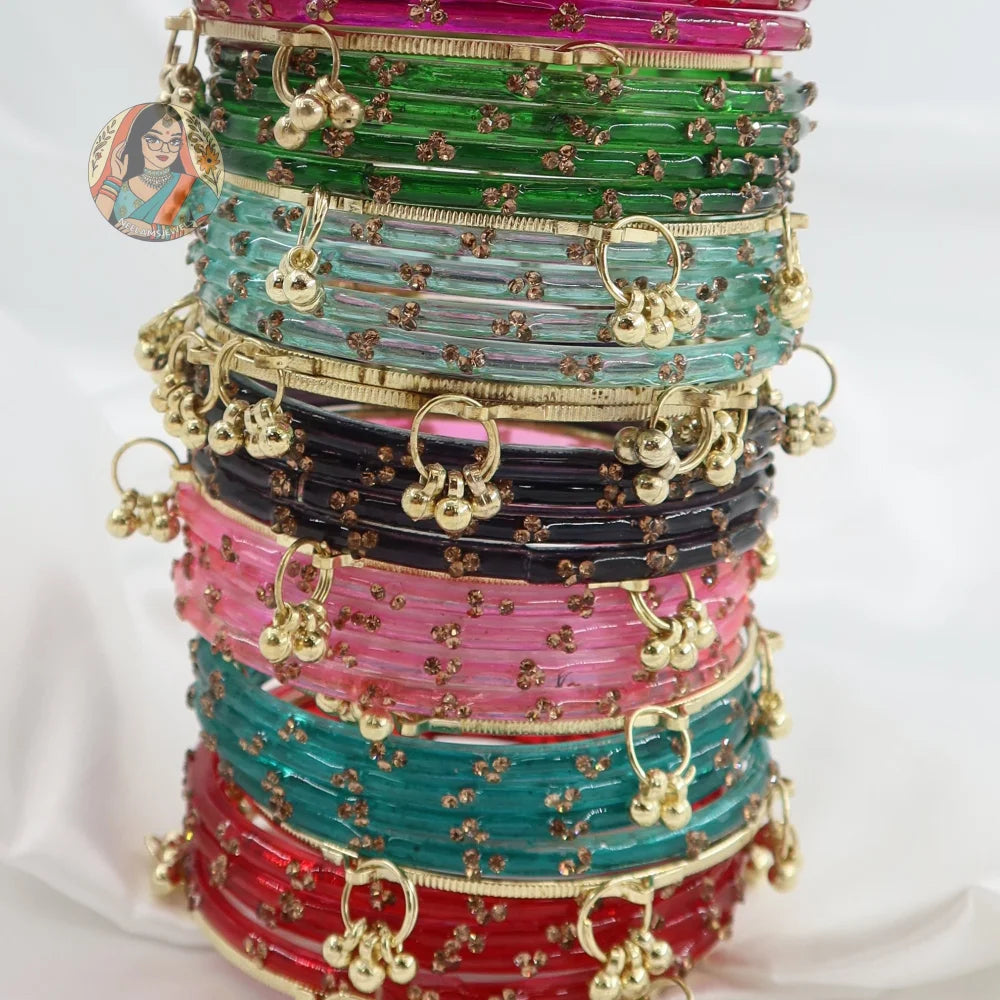 Sangeeta - Kashmiri Glass Bangle Set