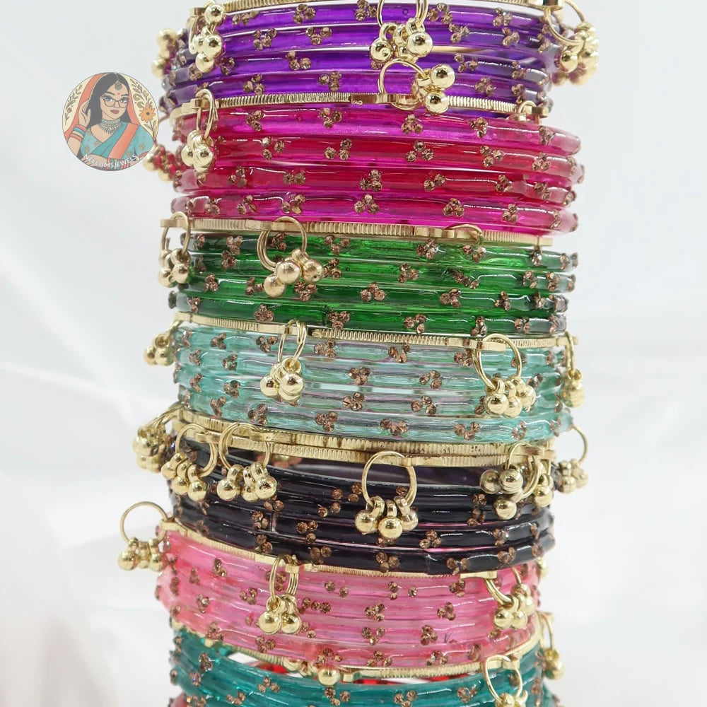 Sangeeta - Kashmiri Glass Bangle Set