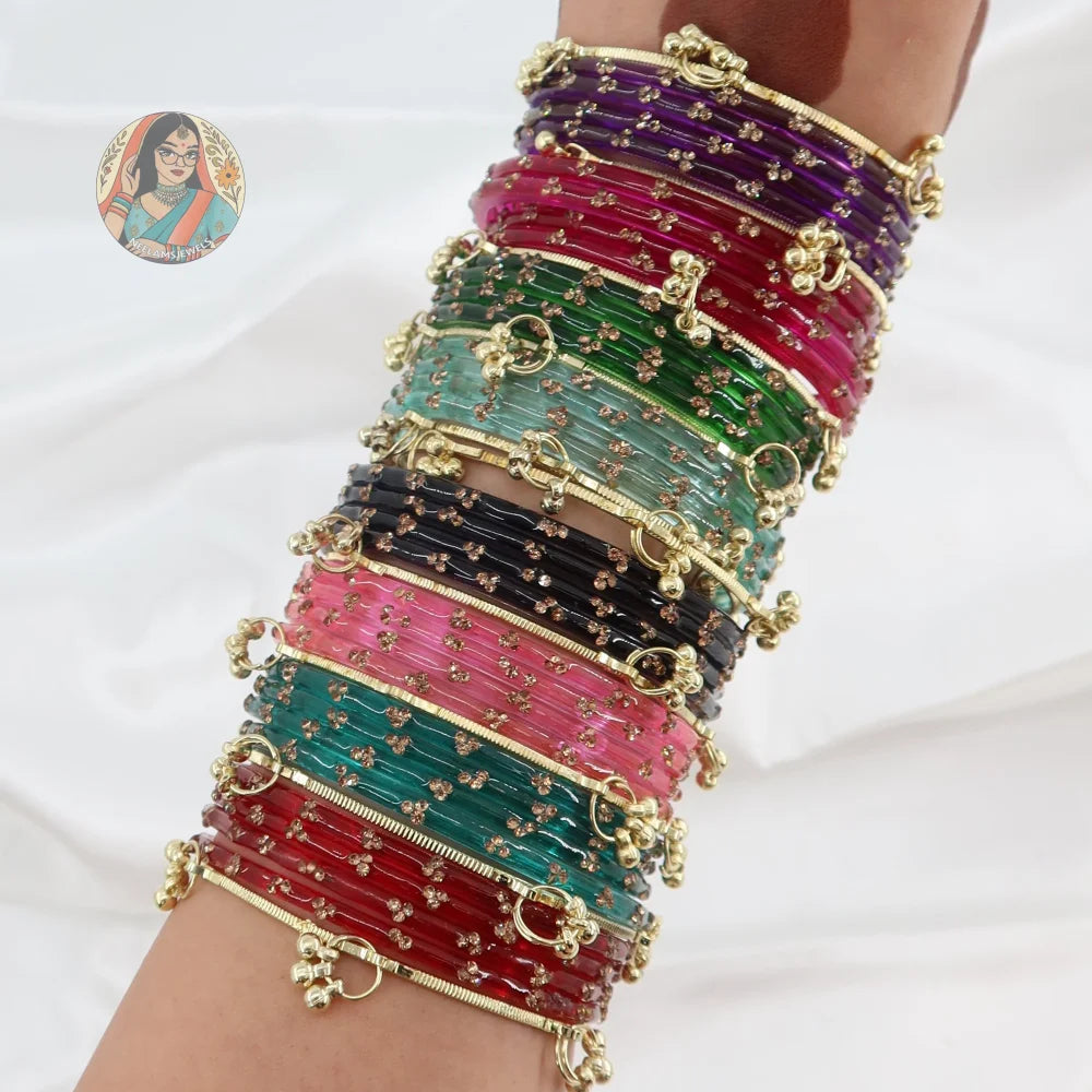 Sangeeta - Kashmiri Glass Bangle Set