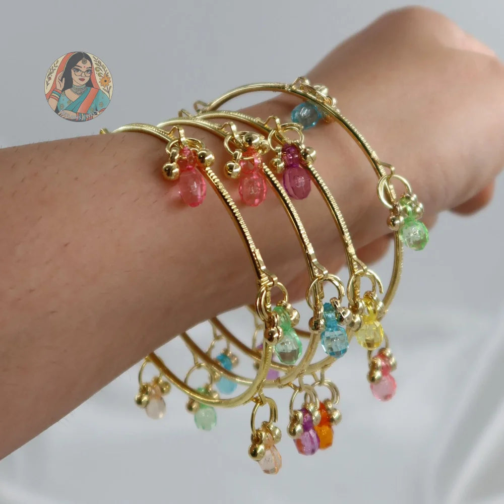 Sanjana Multi-Color Drop Bangles