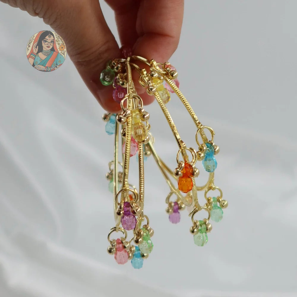 Sanjana Multi-Color Drop Bangles