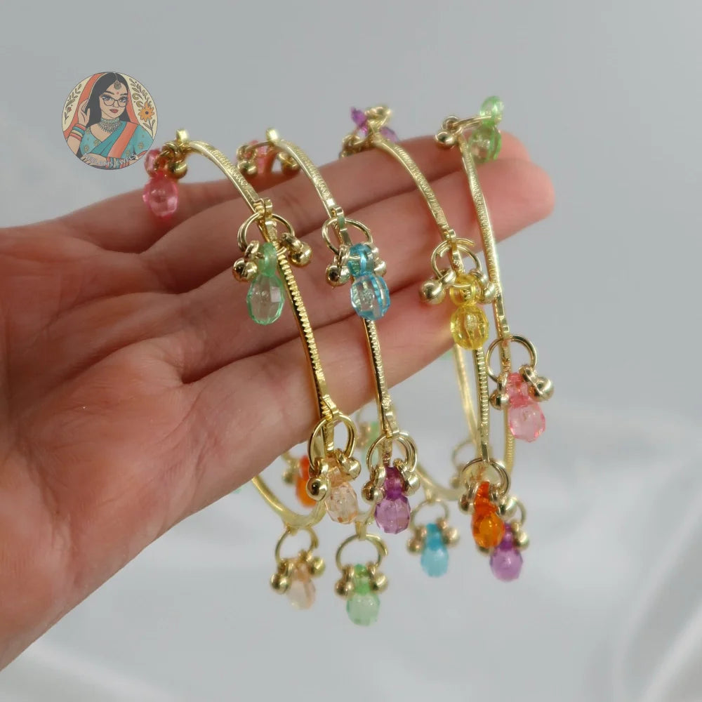 Sanjana Multi-Color Drop Bangles