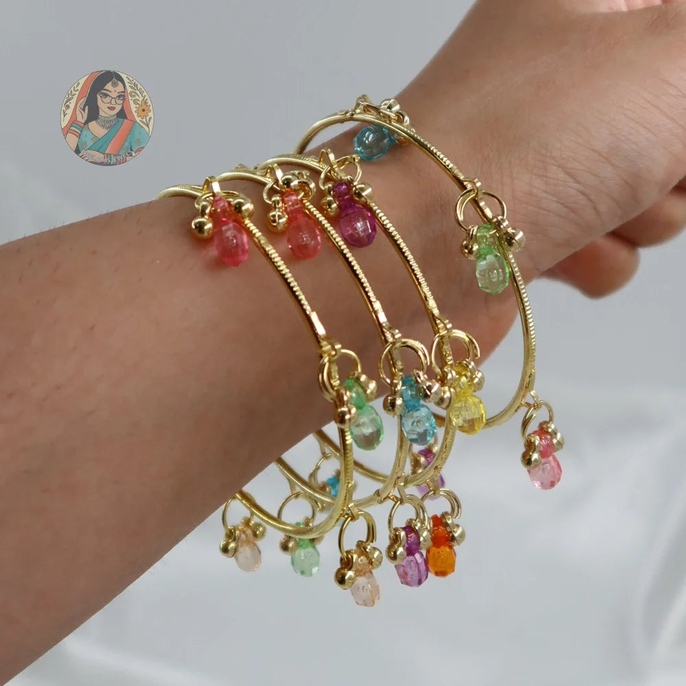 Sanjana Multi-Color Drop Bangles
