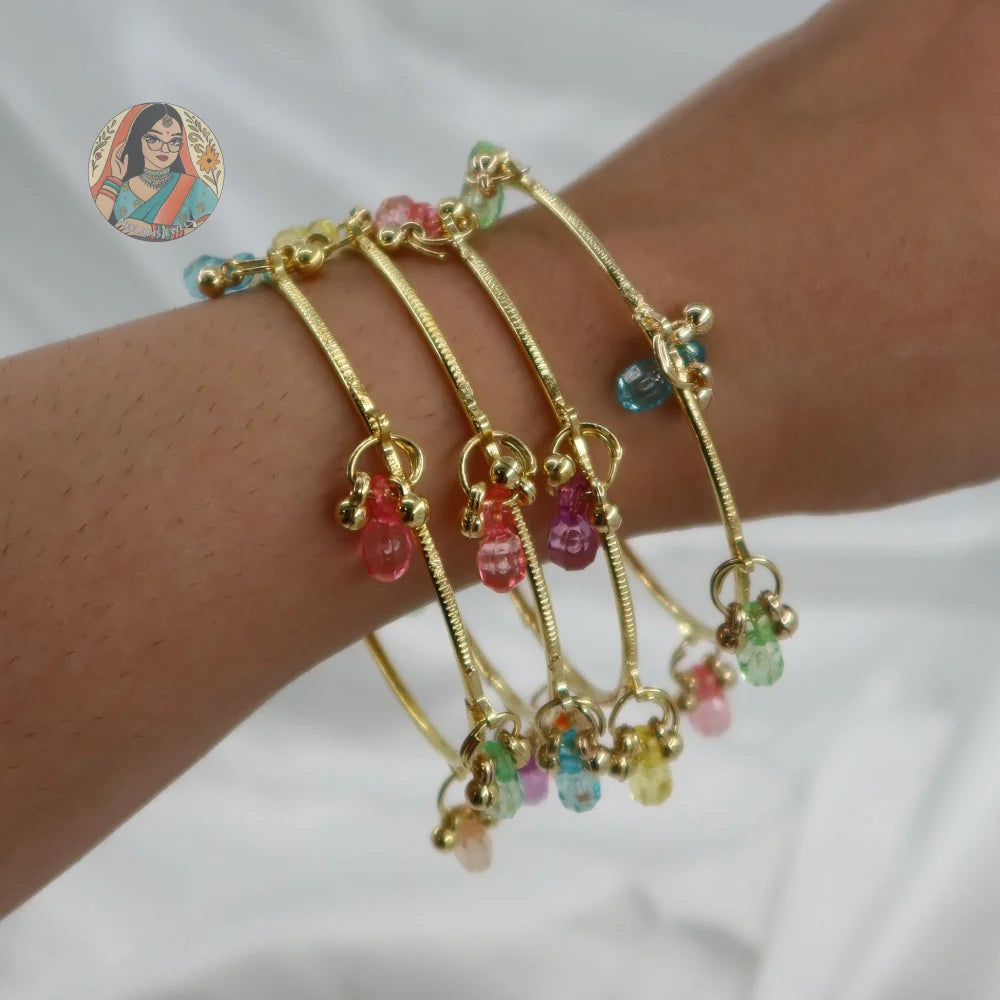 Sanjana Multi-Color Drop Bangles