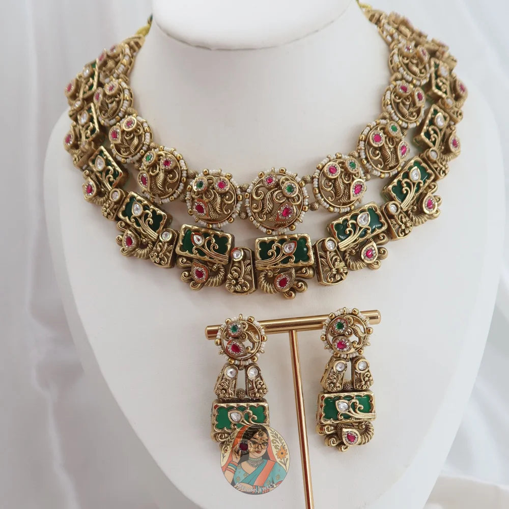 Sapna Heritage Necklace Set