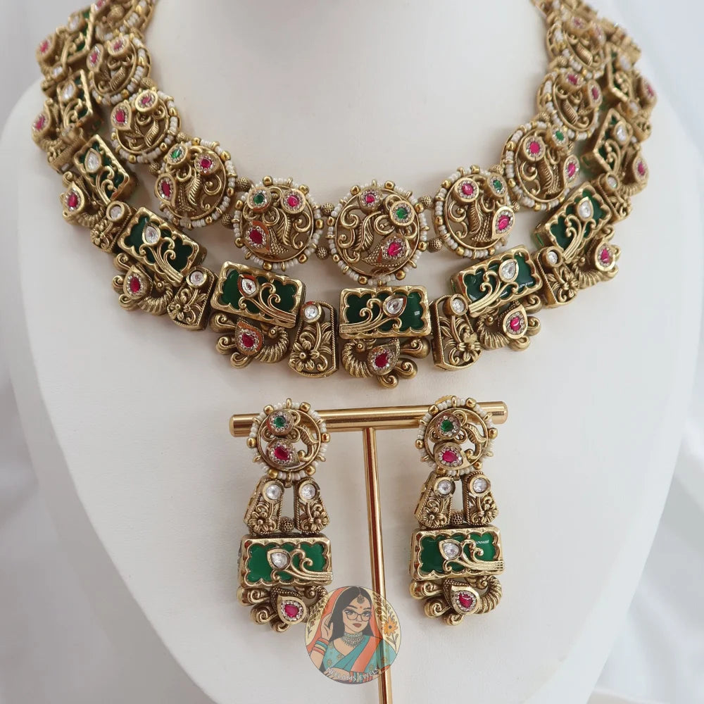 Sapna Heritage Necklace Set