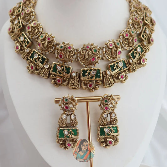 Sapna Heritage Necklace Set