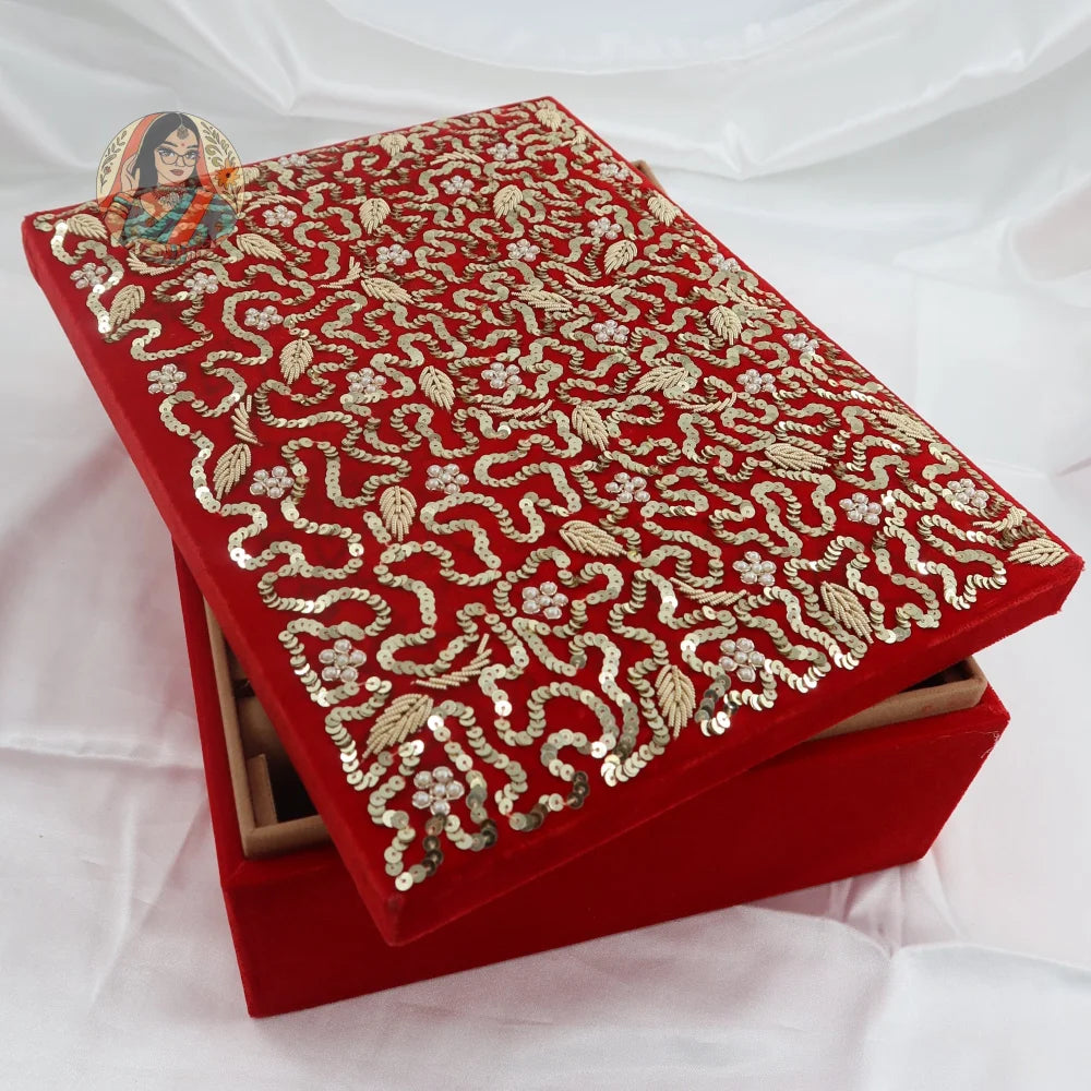 Sassi Bangle Organizer - Red
