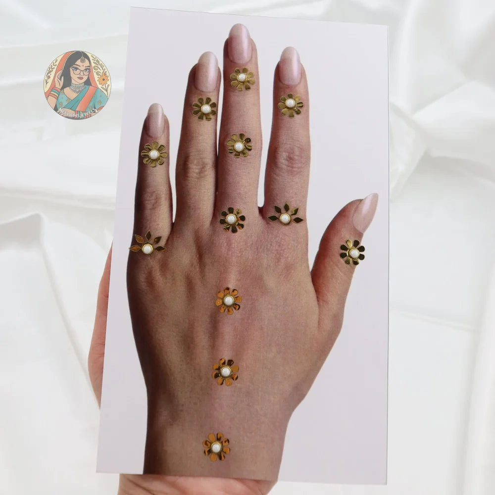Shanti - Mehndi Stickers